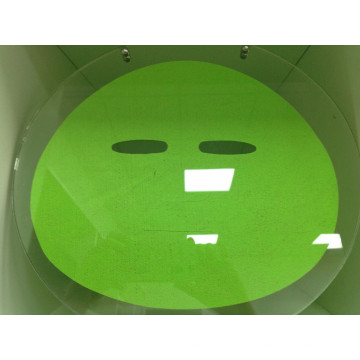 Novos produtos de folha de máscara facial de fibra de aloe verde sem aditivos